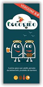Asmodee Coco Rido, versión 2.0, divertido juego de mesa para adultos, Black Humor, 3 – 10 jugadores, 18+ años, edición en italiano